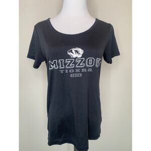 Champion T Shirt Mizzou Black Cross Back Powertrain Medium